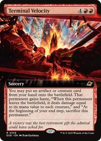 Terminal Velocity (Extended Art) (338) [Edge of Eternities]