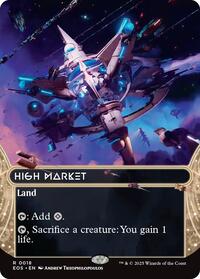High Market (0018) (Borderless) (18) [Edge of Eternities: Stellar Sights]