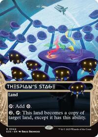 Thespian's Stage (0044) (Borderless) (44) [Edge of Eternities: Stellar Sights]