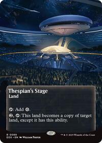 Thespian's Stage (0089) (Borderless) (89) [Edge of Eternities: Stellar Sights]