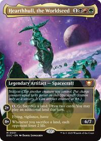 Hearthhull, the Worldseed (Borderless) (1) [Commander: Edge of Eternities]
