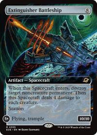 Extinguisher Battleship (Extended Art) (355) [Edge of Eternities]