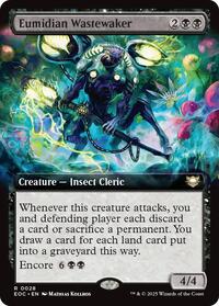 Eumidian Wastewaker (Extended Art) (28) [Commander: Edge of Eternities]