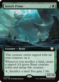 Baloth Prime (Extended Art) (33) [Commander: Edge of Eternities]