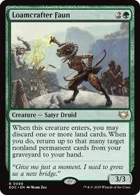 Loamcrafter Faun (99) [Commander: Edge of Eternities]