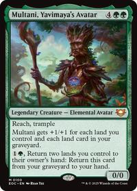 Multani, Yavimaya's Avatar (100) [Commander: Edge of Eternities]