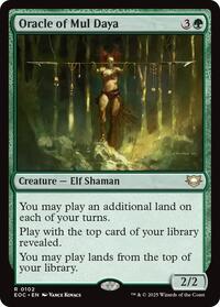 Oracle of Mul Daya (102) [Commander: Edge of Eternities]
