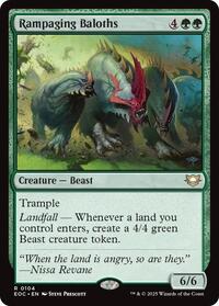 Rampaging Baloths (104) [Commander: Edge of Eternities]