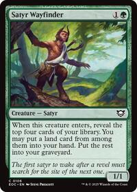 Satyr Wayfinder (106) [Commander: Edge of Eternities]