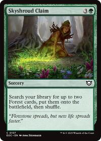 Skyshroud Claim (107) [Commander: Edge of Eternities]