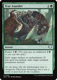 Tear Asunder (109) [Commander: Edge of Eternities]