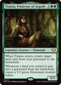 Titania, Protector of Argoth (111) [Commander: Edge of Eternities]