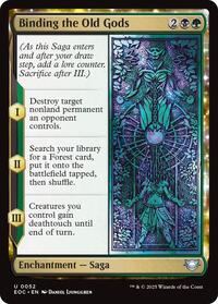 Binding the Old Gods (52) [Commander: Edge of Eternities]
