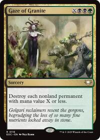 Gaze of Granite (116) [Commander: Edge of Eternities]