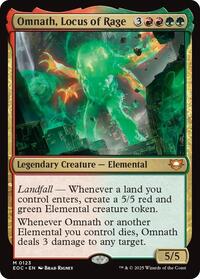 Omnath, Locus of Rage (123) [Commander: Edge of Eternities]
