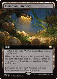 Eumidian Hatchery (Extended Art) (40) [Commander: Edge of Eternities]