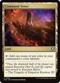 Command Tower (59) [Commander: Edge of Eternities]