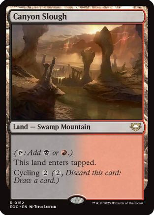 Canyon Slough (EOC-152) - Commander: Edge of Eternities