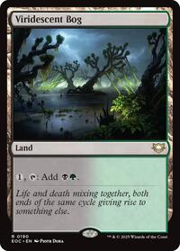 Viridescent Bog (190) [Commander: Edge of Eternities]