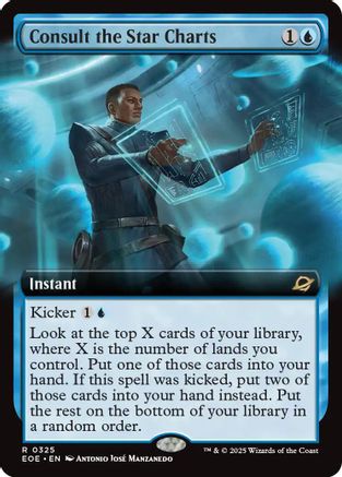 Consult the Star Charts (Extended Art) (EOE-325) - Edge of Eternities