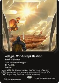Adagia, Windswept Bastion (Borderless) (277) [Edge of Eternities]