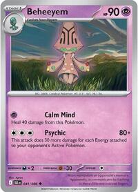 Beheeyem (041/086) [SV: Black Bolt]