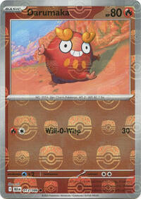 Darumaka (Master Ball Pattern) (013/086) [SV: Black Bolt]