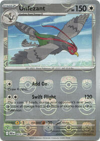 Unfezant (Master Ball Pattern) (073/086) [SV: Black Bolt]