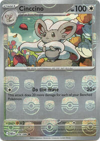 Cinccino (Master Ball Pattern) (076/086) [SV: Black Bolt]