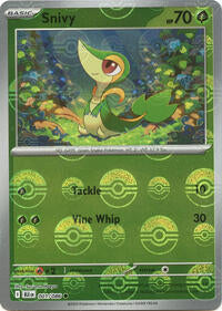 Snivy (Poke Ball Pattern) (001/086) [SV: Black Bolt]