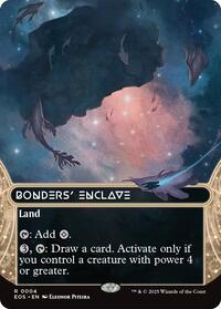 Bonders' Enclave (0004) (Borderless) (4) [Edge of Eternities: Stellar Sights]