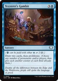 Tezzeret's Gambit (47) [Commander: Edge of Eternities]