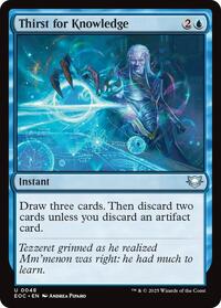 Thirst for Knowledge (48) [Commander: Edge of Eternities]