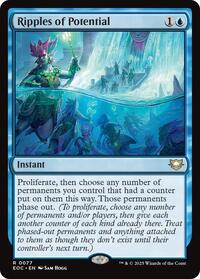 Ripples of Potential (77) [Commander: Edge of Eternities]