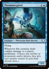 Thrummingbird (80) [Commander: Edge of Eternities]