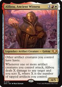 Alibou, Ancient Witness (113) [Commander: Edge of Eternities]