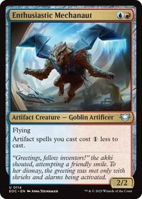 Enthusiastic Mechanaut (114) [Commander: Edge of Eternities]