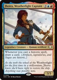 Jhoira, Weatherlight Captain (118) [Commander: Edge of Eternities]