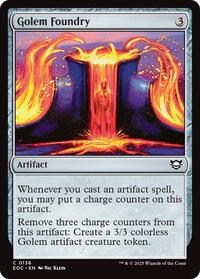 Golem Foundry (138) [Commander: Edge of Eternities]