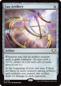Lux Artillery (140) [Commander: Edge of Eternities]