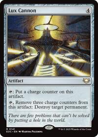Lux Cannon (141) [Commander: Edge of Eternities]