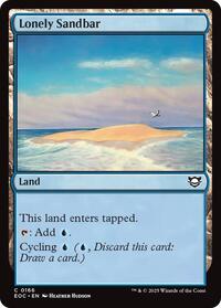 Lonely Sandbar (166) [Commander: Edge of Eternities]