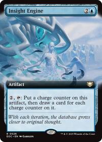 Insight Engine (Extended Art) (26) [Commander: Edge of Eternities]