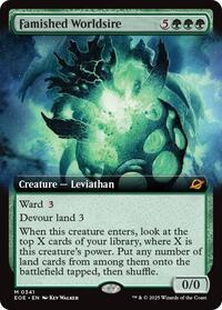 Famished Worldsire (Extended Art) (341) [Edge of Eternities]