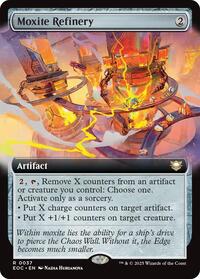 Moxite Refinery (Extended Art) (37) [Commander: Edge of Eternities]