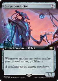 Surge Conductor (Extended Art) (39) [Commander: Edge of Eternities]