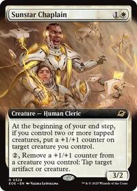 Sunstar Chaplain (Extended Art) (324) [Edge of Eternities]