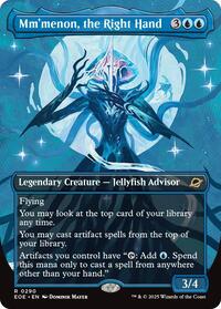 Mm'menon, the Right Hand (Borderless) (290) [Edge of Eternities]