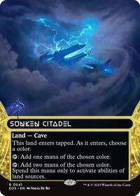 Sunken Citadel (0041) (Borderless) (41) [Edge of Eternities: Stellar Sights]