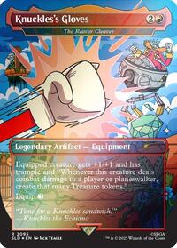Knuckles's Gloves - The Reaver Cleaver (Rainbow Foil) (2095) [Secret Lair Drop Series]